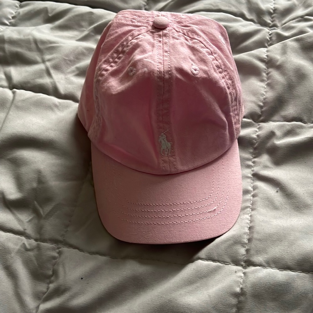 Ralph Lauren ball cap. OS 4-6. Pink
